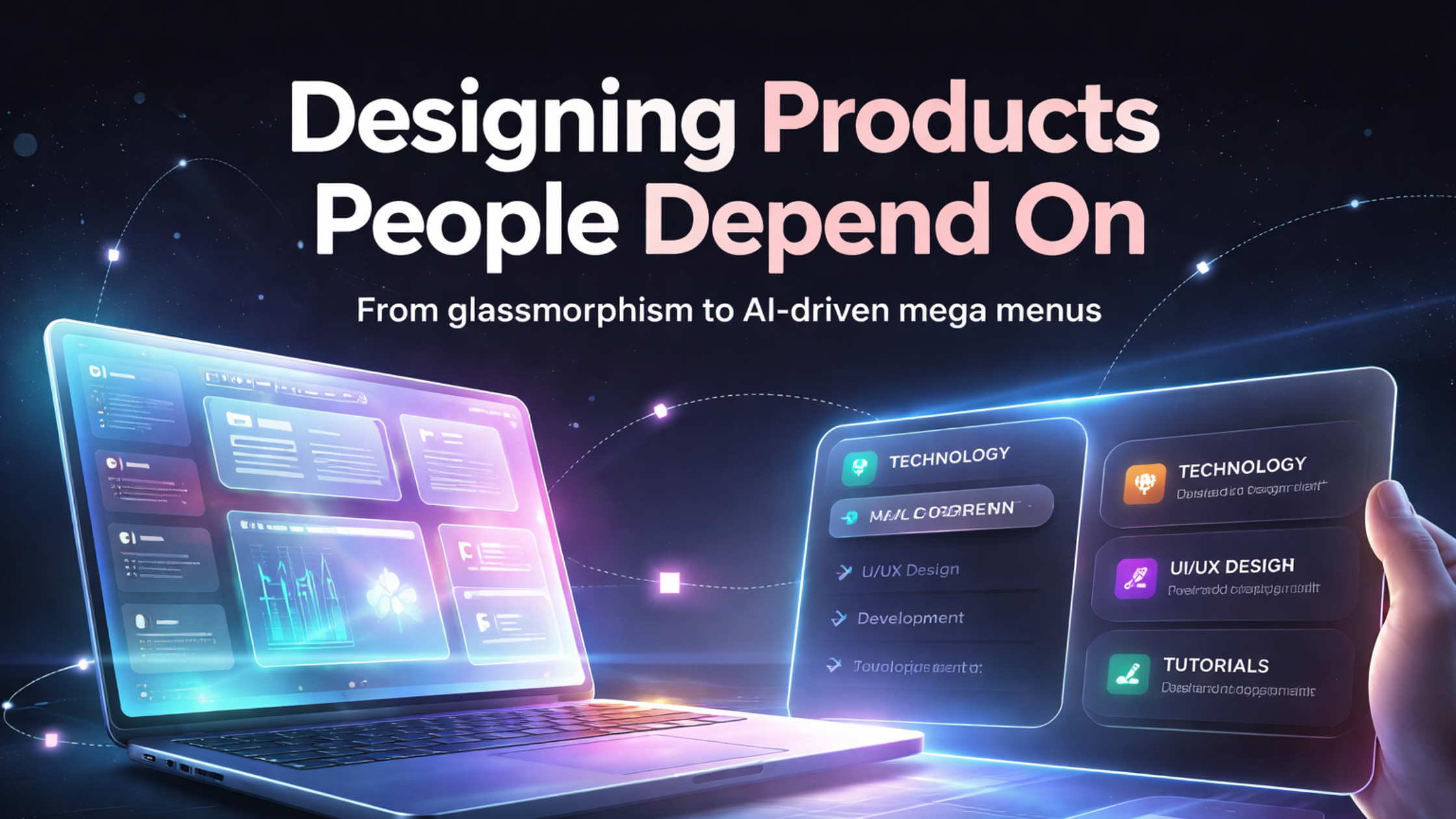Glassmorphism to Product UX