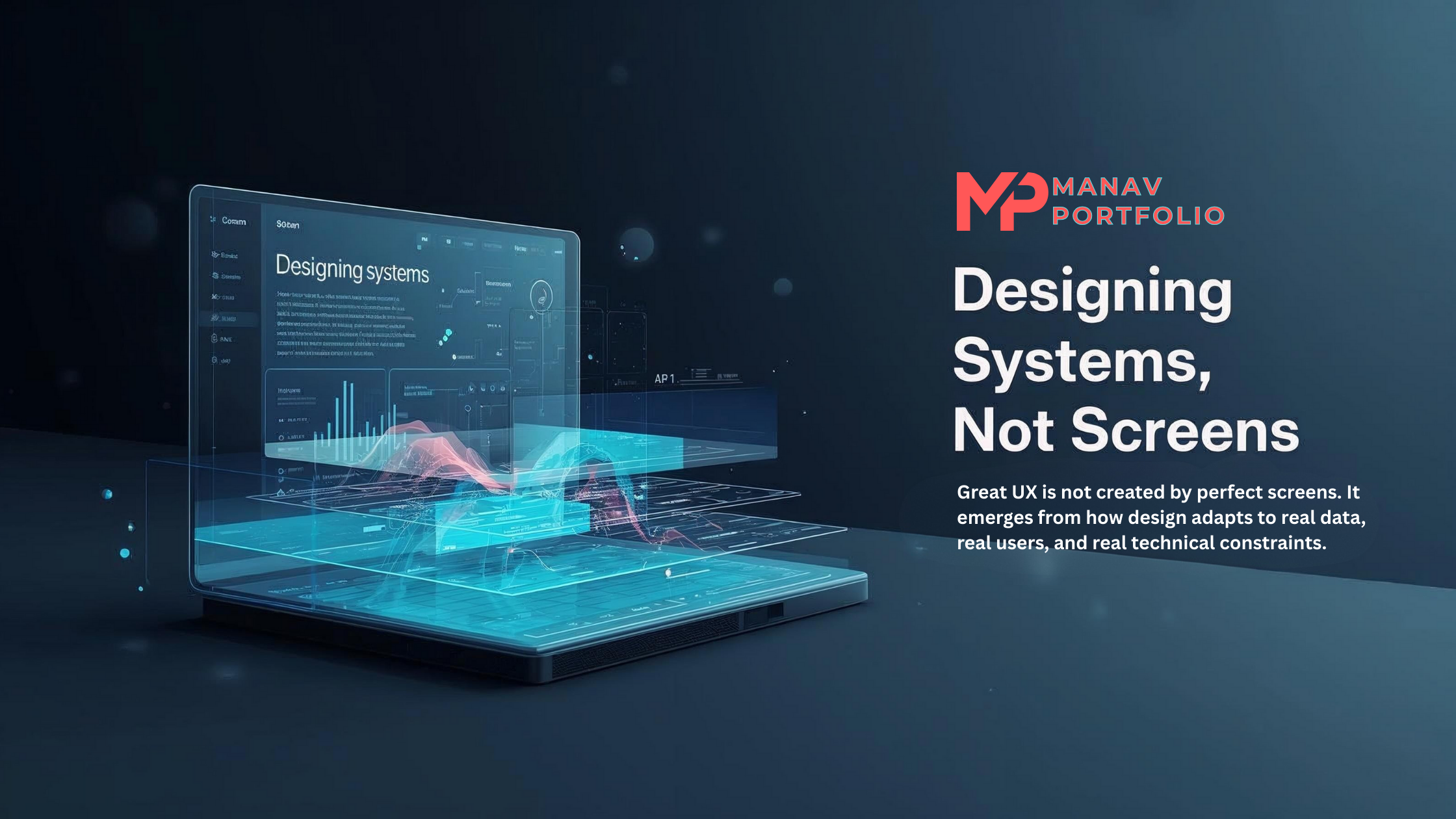 Designing systems not screens UX illustration
