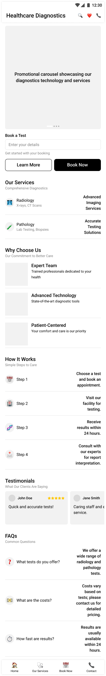 MediCheck Mobile – First Version